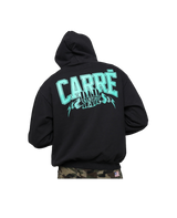 Carré Paris Heavyweight Hoodie Teal/Black