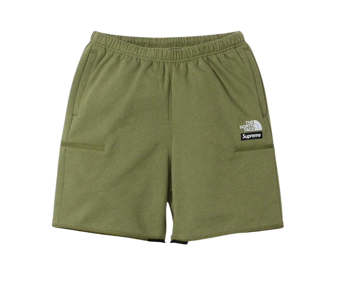 Supreme X North Face Sweatpants/Shorts Green