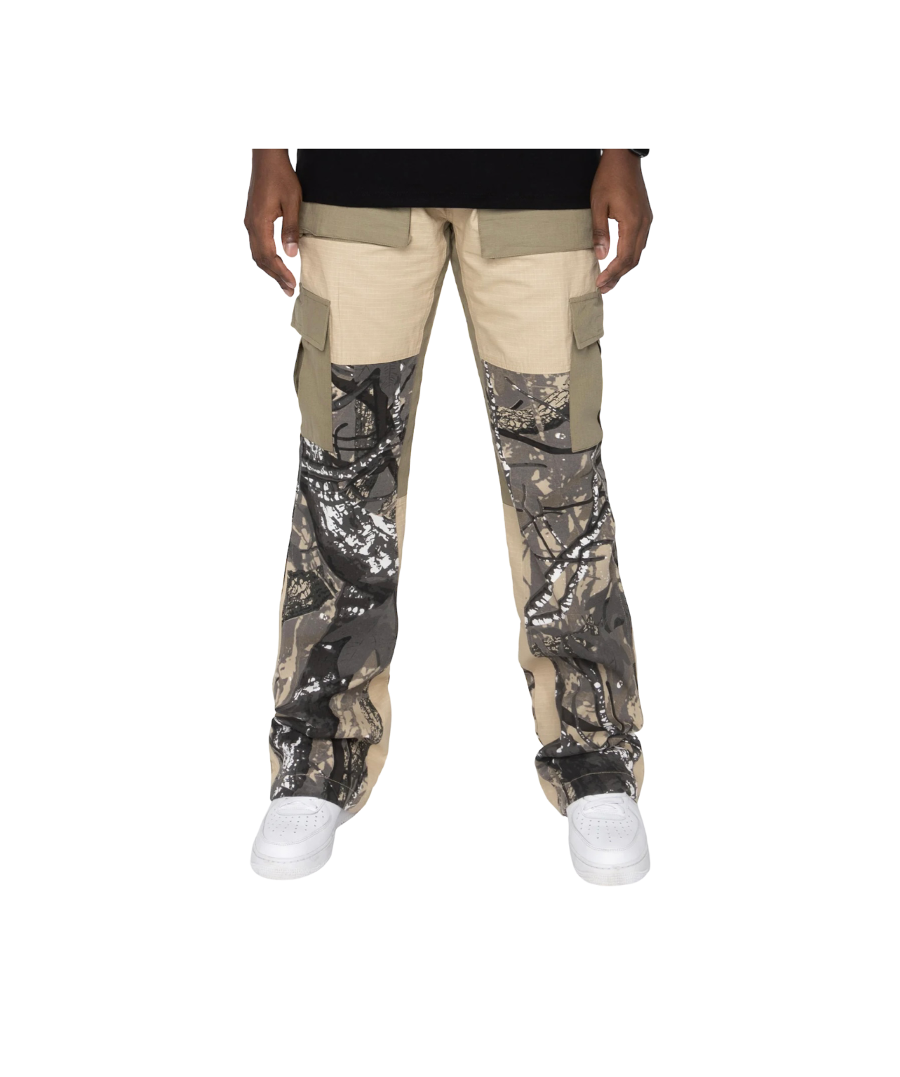 EPTM Camo Cargo Pants Light Tan