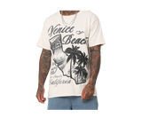 Venice Beach Cream Tee Mens