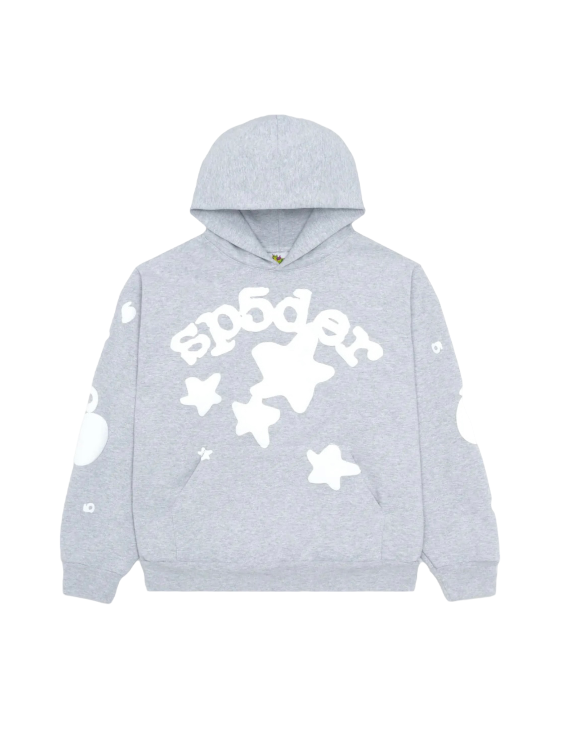 Sp5der Worldwide “Beluga Grey” Hoodie