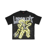 Lost Hills Skeleton Lightning Tee Black