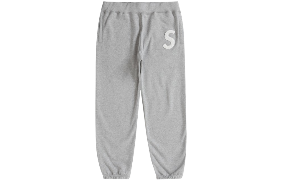 Supreme S Logo Sweatpants Grey