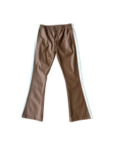 EPTM Light Brown/Cream Leather Pants