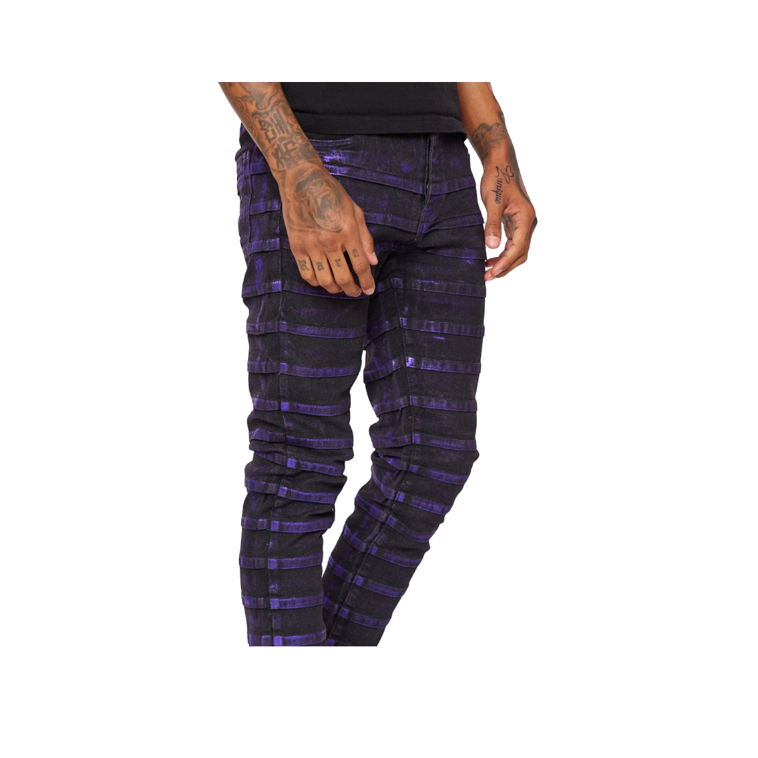 Valabasas Purple Skinny Jeans