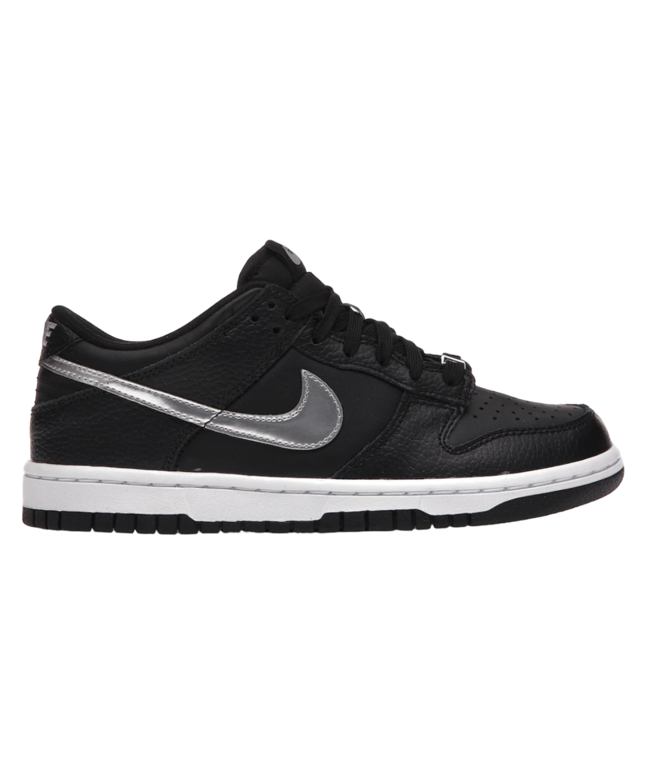 Nike Dunk Low Black Silver Spur