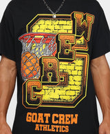 Goat Swish Black SpellOut Tee