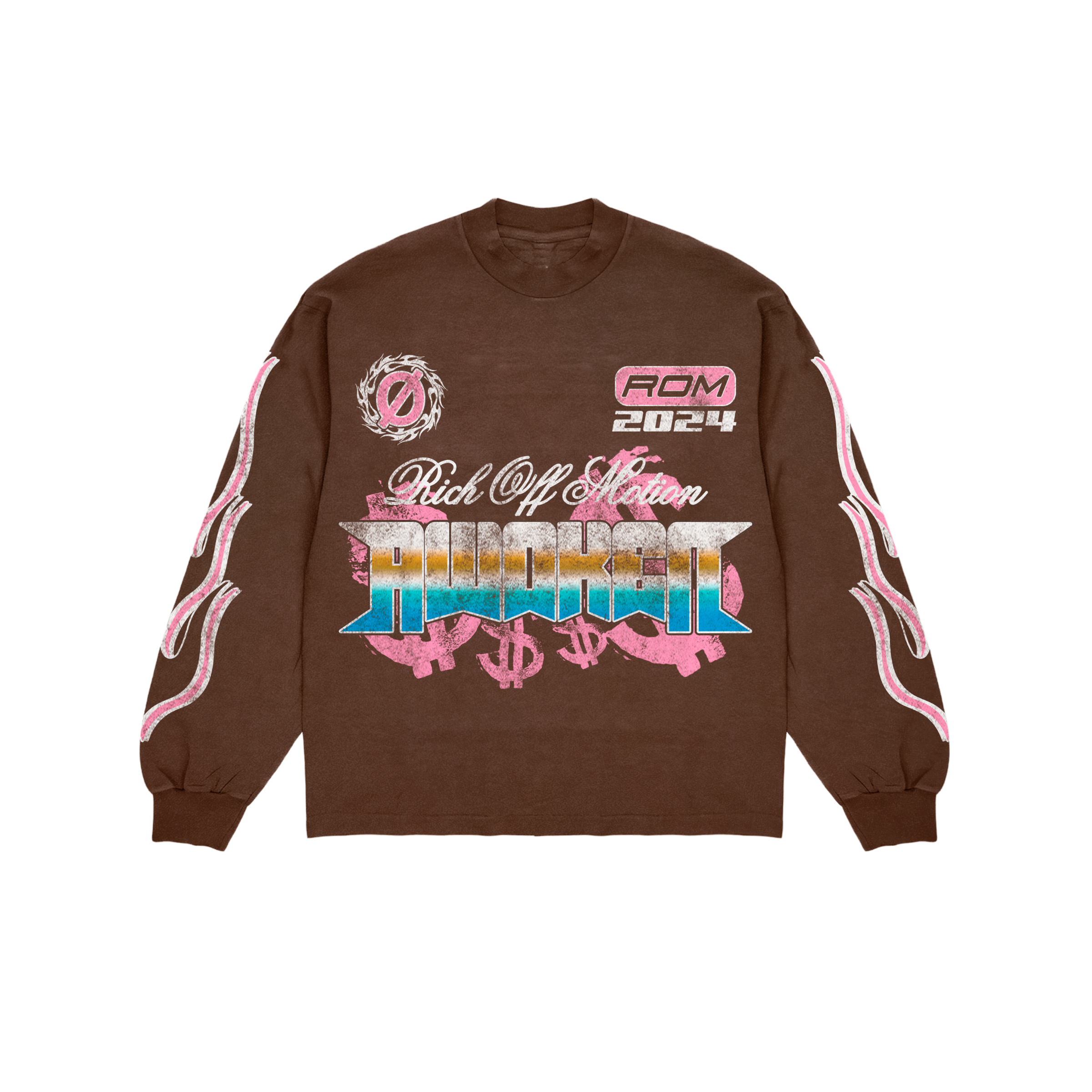 Awoken Dreams Rich Off Motion Longsleeve Brown