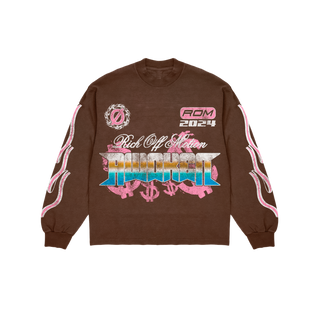 Awoken Dreams Rich Off Motion Longsleeve Brown