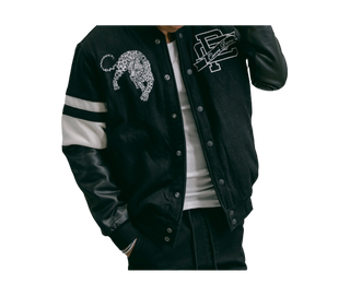 Carré Paris Letterman Jacket Black