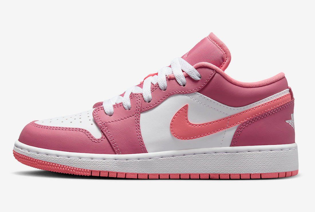 Jordan 1 Low Pink White