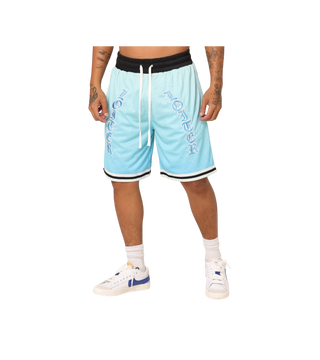 Loiter Blue Faded Shorts