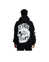 RGF Funeral Hoodie Black/White