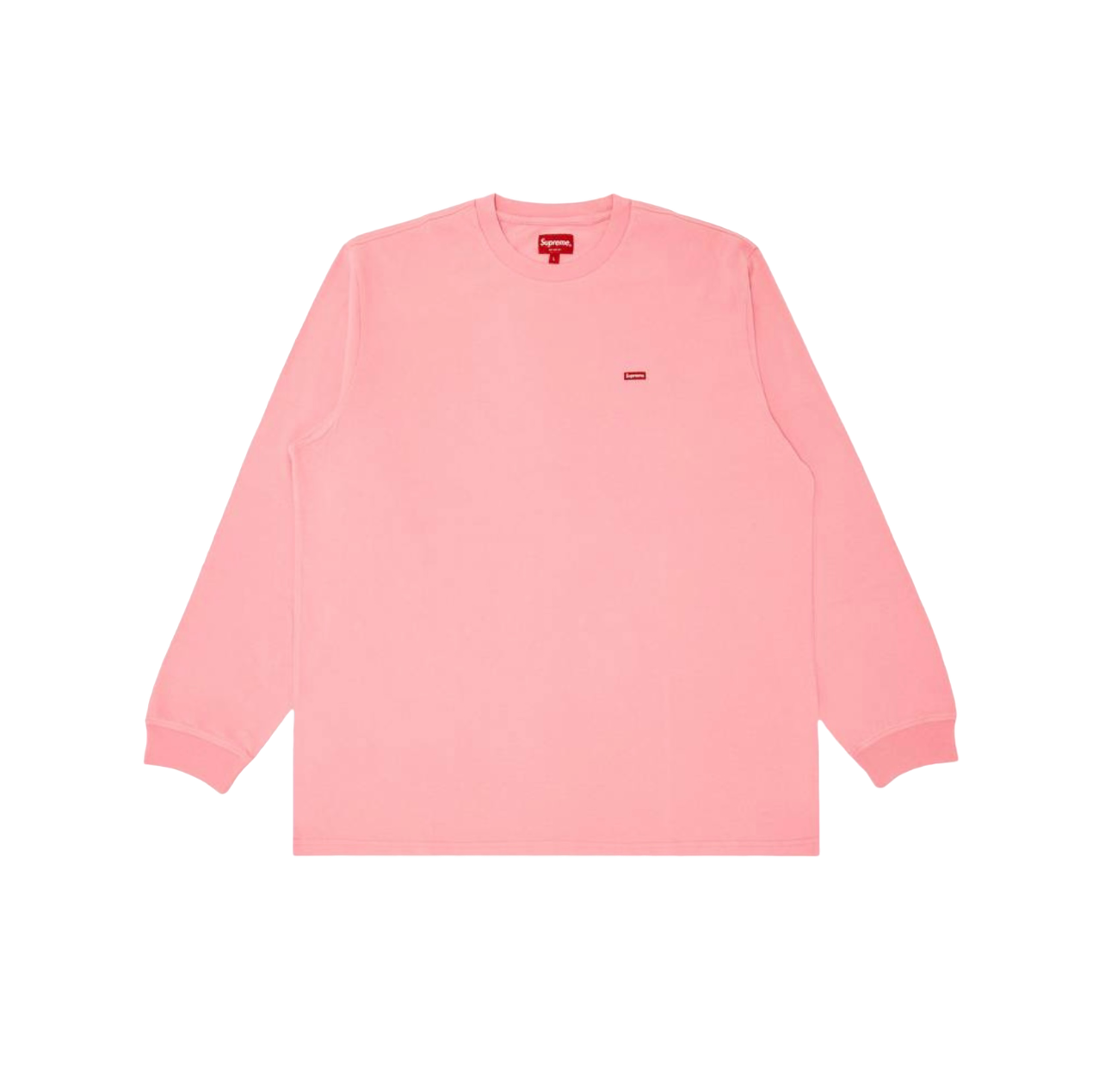 Supreme Box Logo Long-sleeve Pink