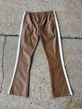 EPTM Light Brown/Cream Leather Pants