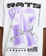 RGF Hands Tee Purple/White