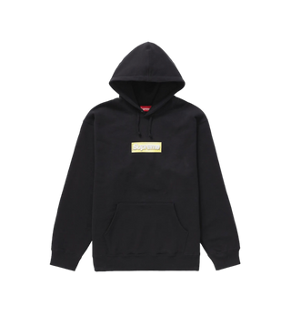 Supreme Bling Box Logo Hoodie Black (Pre-Owned)