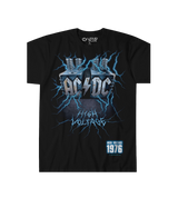 LB AC/DC Blue Lightning Tee