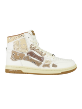 Bone Runner Amiri High Top Tan/White Sneaker