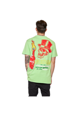 Valabasas Sauce Tee Lime Green