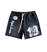 Triple 777 SweatShorts Black