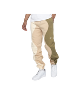 EPTM Split Sweatpants Green/Tan