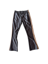 EPTM Brown Leather Chocolate Pants