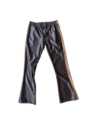 EPTM Brown Leather Chocolate Pants