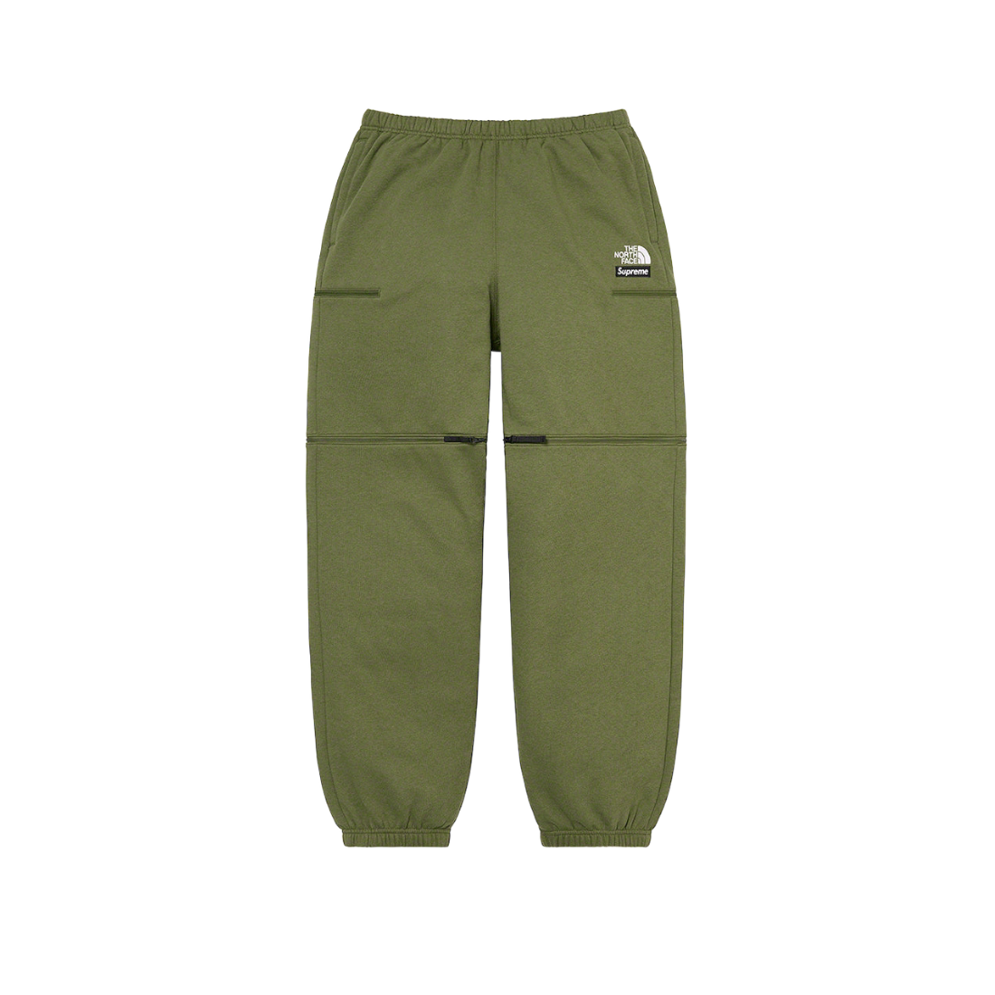 Supreme X North Face Sweatpants/Shorts Green