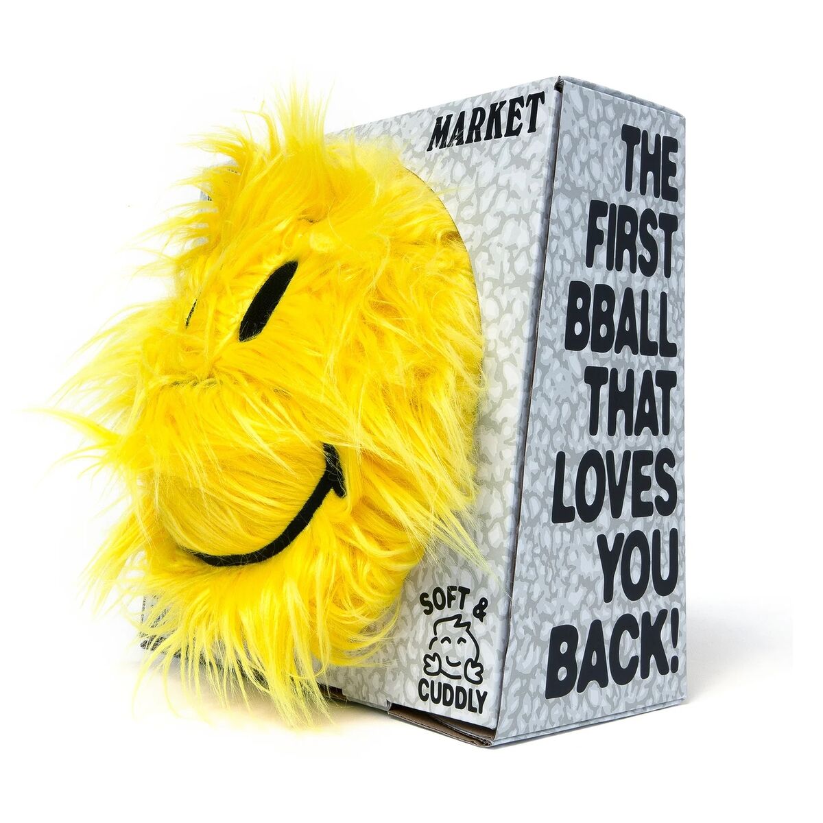 Market X Smiley Fuzzy Basketball