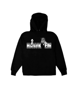 VLONE Hawk Em Hoodie Black