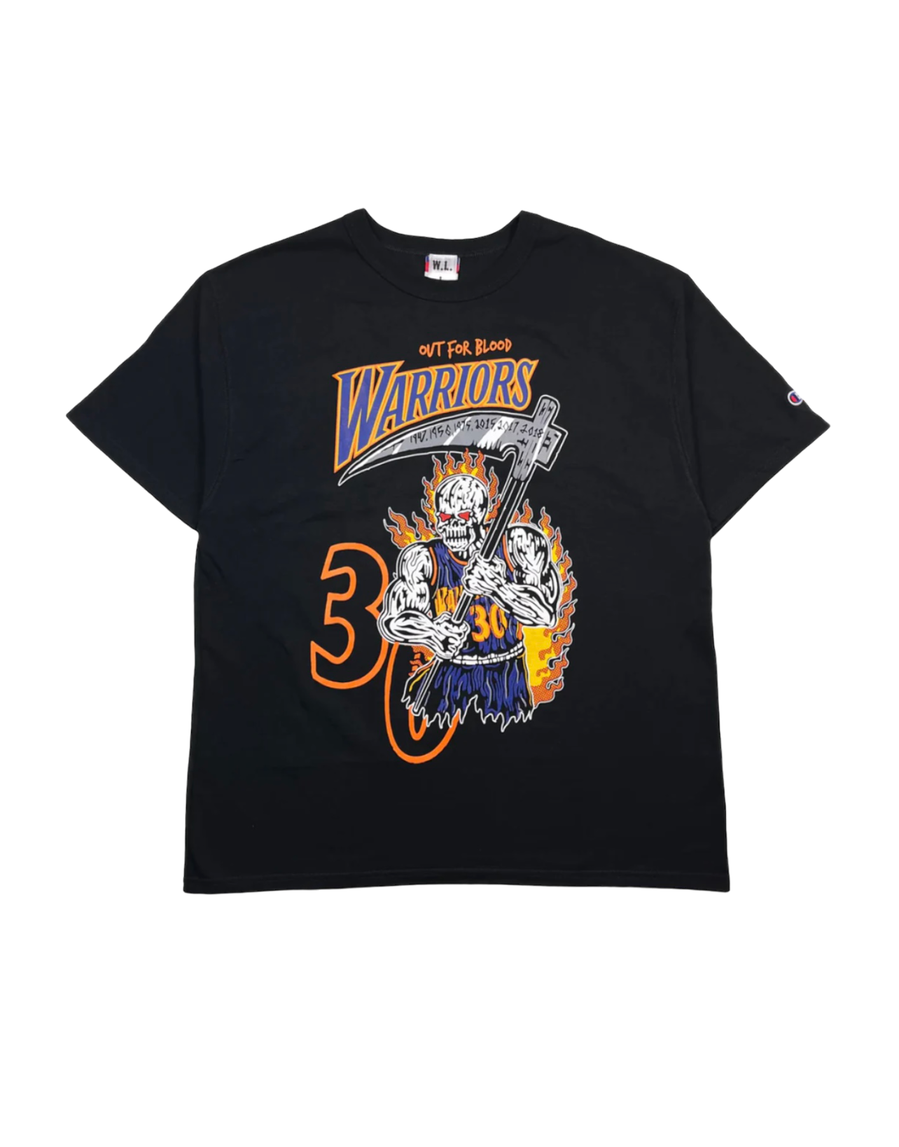 WL GSW 30 Tee Black