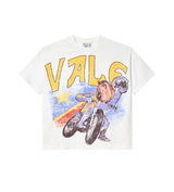 Vale Camel Biker Tee White