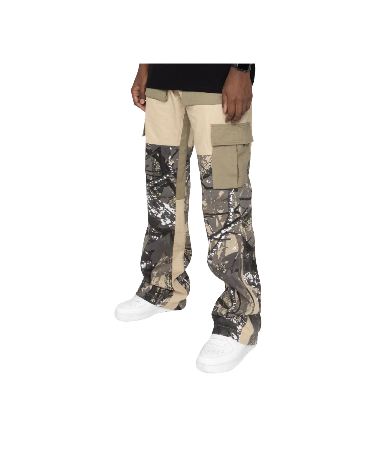 EPTM Camo Cargo Pants Light Tan