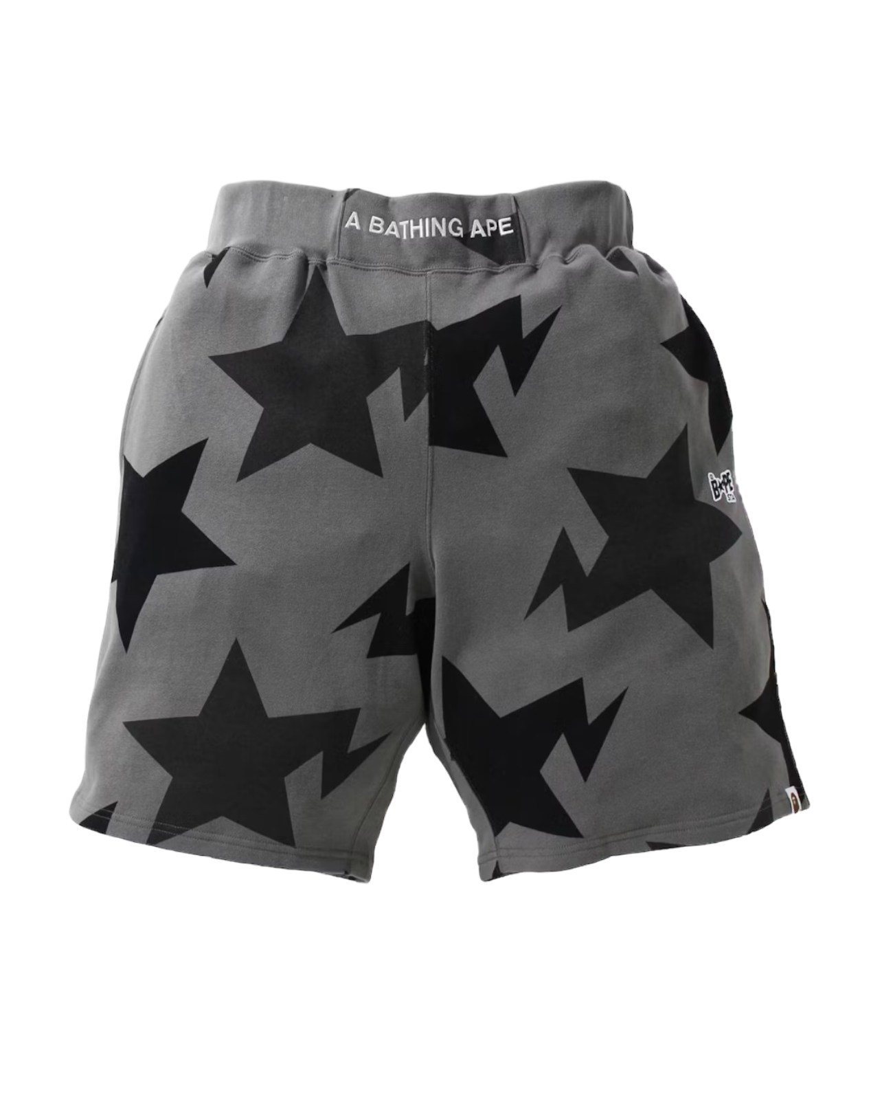 Bape Big Sta Grey/Black Shorts