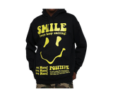 GOAT Smiley Hoodie Black/Yellow