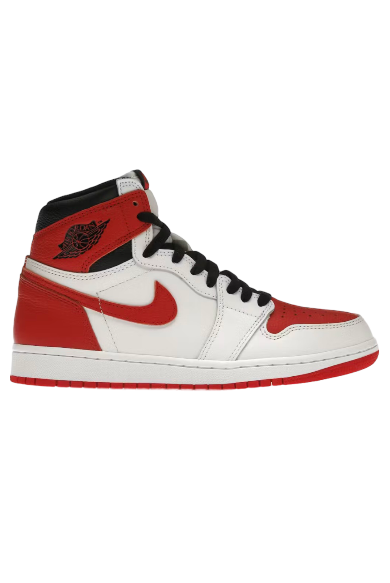 Jordan 1 High Red/White Mens