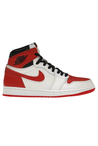 Jordan 1 High Red/White Mens