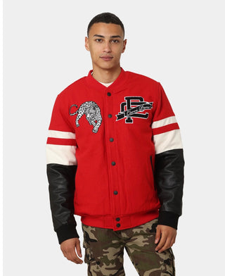 Carré Paris Letterman Jacket Red/White