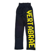 Vertebrae Yellow Black Sweatpants