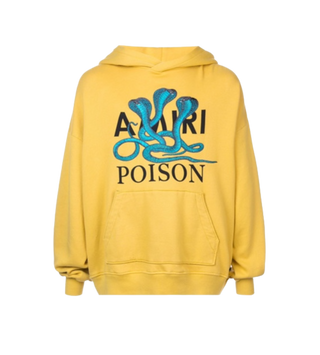 Amiri Poison Yellow Hoodie PreOwned