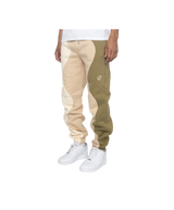 EPTM Split Sweatpants Green/Tan