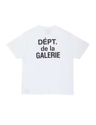 Gallery French Tee White Shortsleeve