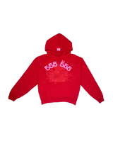 SP5der Worldwide Red Angel 555 Hoodie