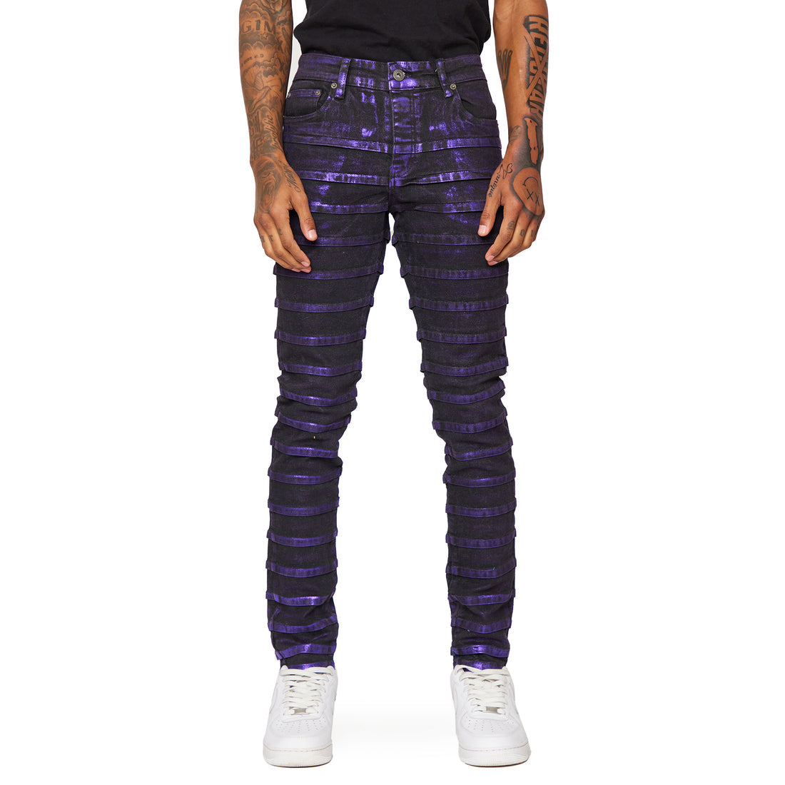 Valabasas Purple Skinny Jeans