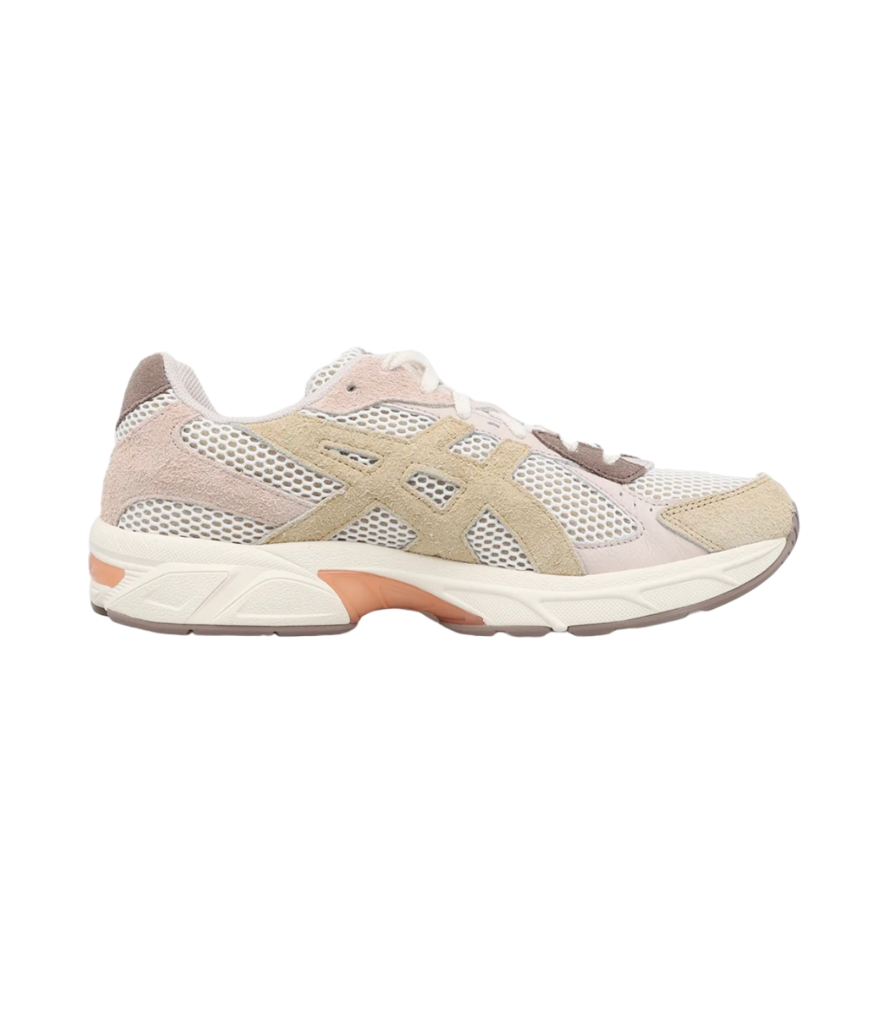 ASIC Tan/Pink Suede Gel Sneaker