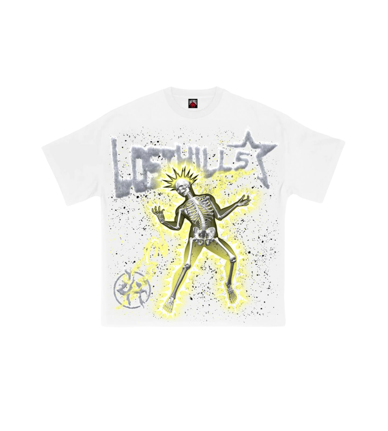 Lost Hills Skelton Shirt Yellow