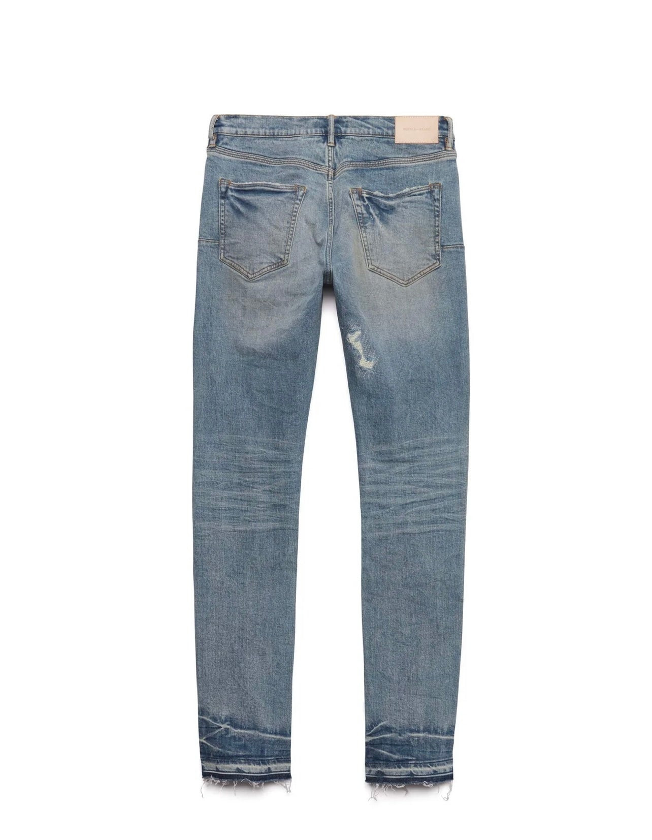 Purple P001 Light Wash Ripped Denim