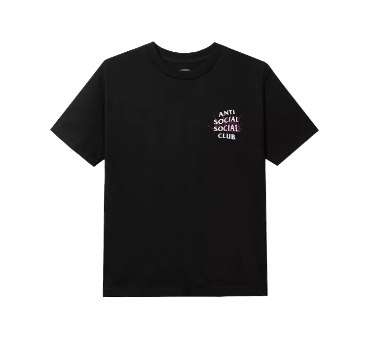 ASSC Web Tee Pink/Black