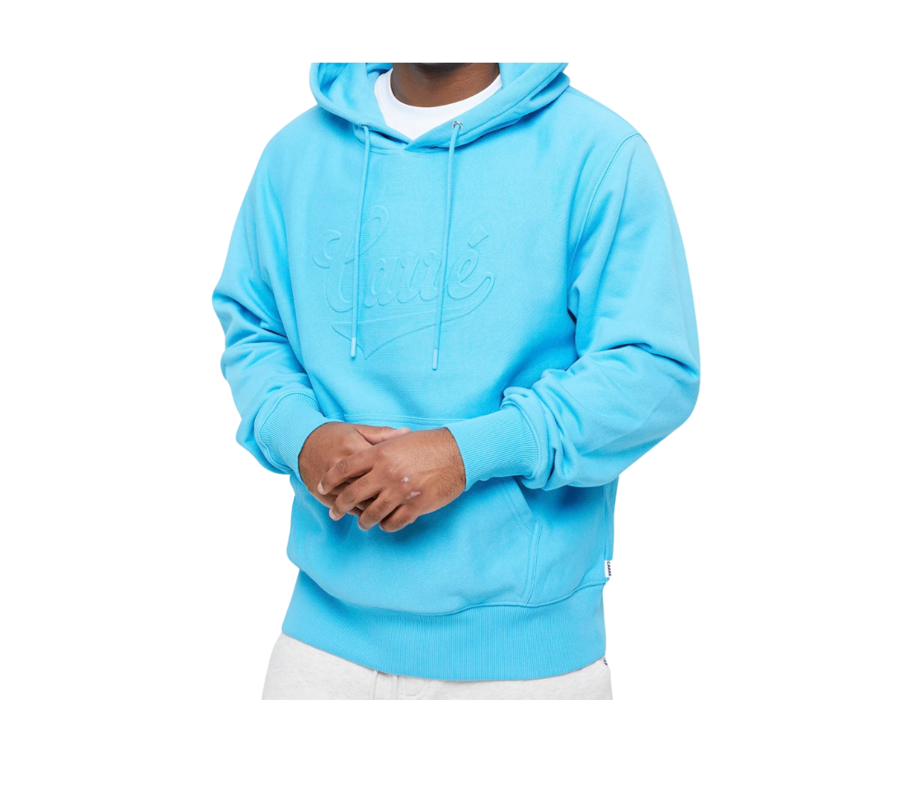 Carré Blue Logo Hoodie